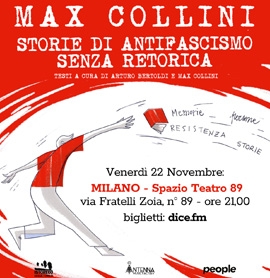 Max Collini: STORIE DI ANTIFASCISMO SENZA RETORICA